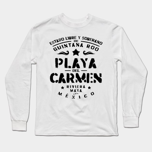 Playa del Carmen, Mexico Long Sleeve T-Shirt by jcombs